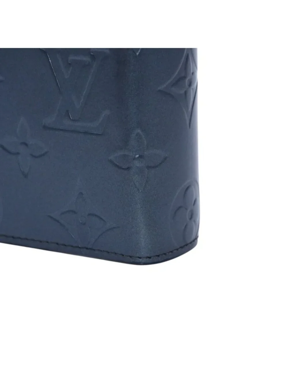 Louis Vuitton Agenda MM Monogram Matte Notebook Cover Metallic Noir Leather